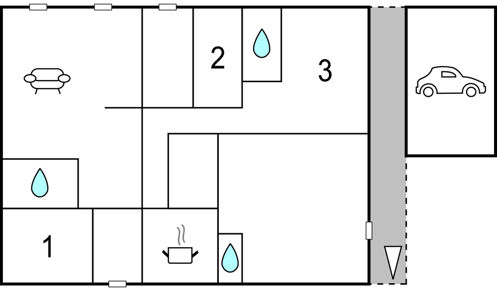 Ferienhaus - Sault , Frankreich - FPV177 
