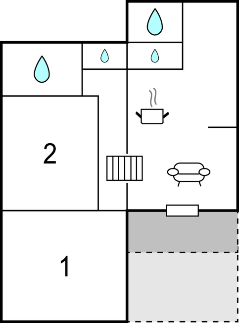 Ferienhaus - Joucas , Frankreich - FPV189 