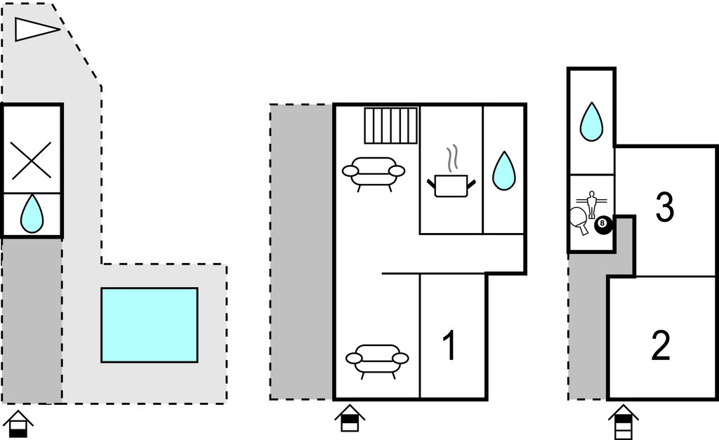 Feriehuse - Bourg Saint Andéol , Frankrig - FRA175 