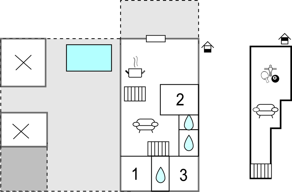 Ferienhaus - Les Vans , Frankreich - FRA248 