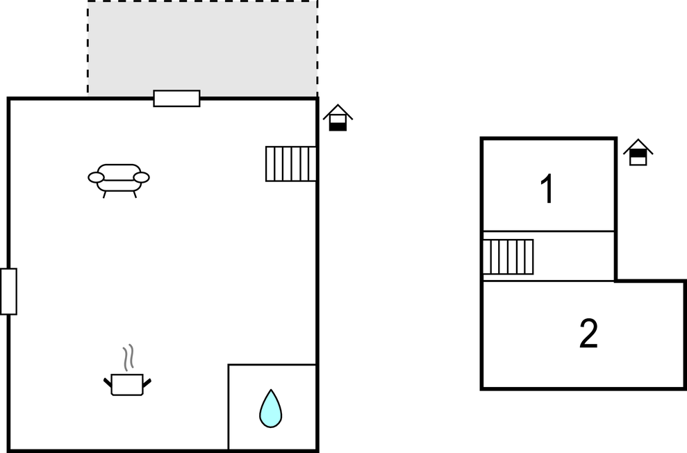 Semesterhus - Le Cottage de Bapaume Clisson , Frankrike - FVE295 