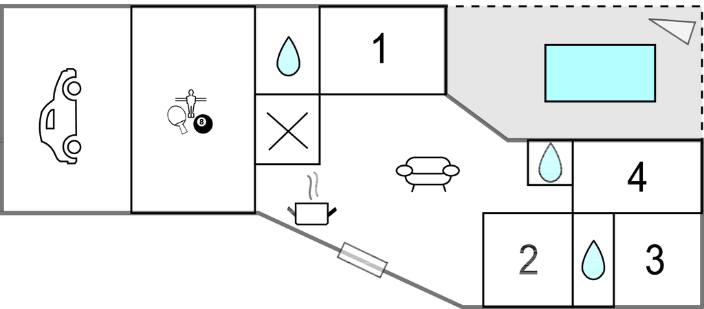 Ferienhaus - Sainte Gemme La Plaine , Frankreich - FVE374 