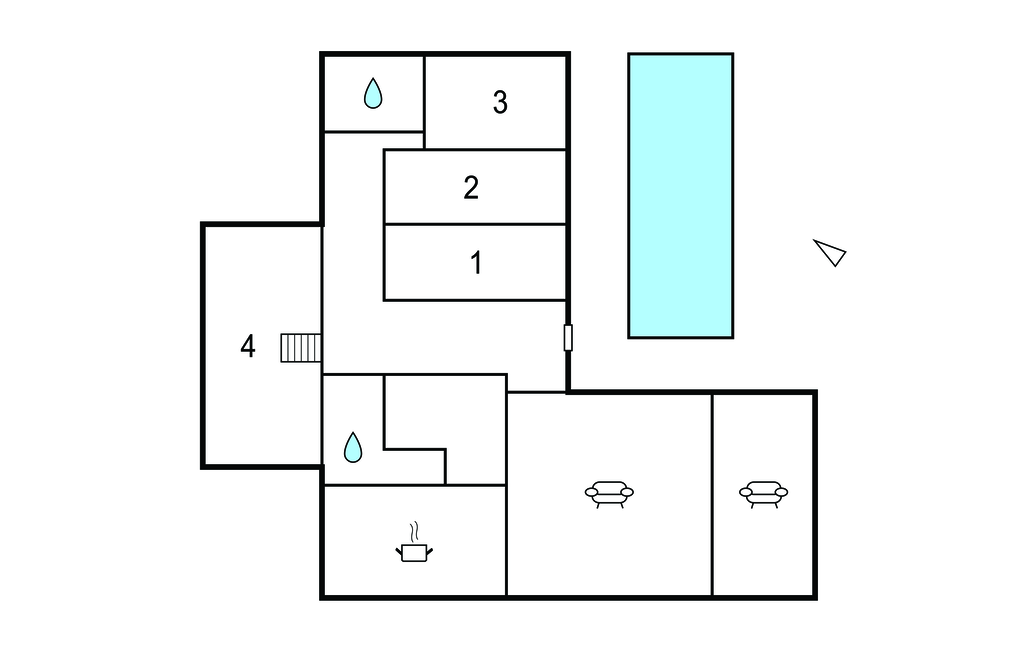 Ferienhaus Villa avec piscine privée