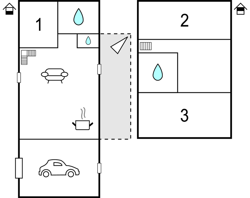 Feriehus - Brain-sur-Allonnes , Frankrike - FVM038 