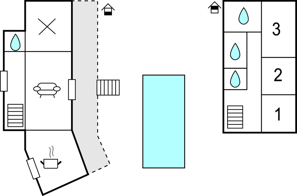 Feriehuse - Montauroux , Frankrig - FVV007 