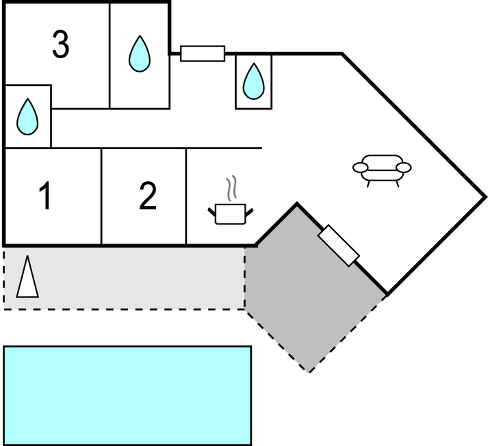 Feriehuse - Callian , Frankrig - FVV012 