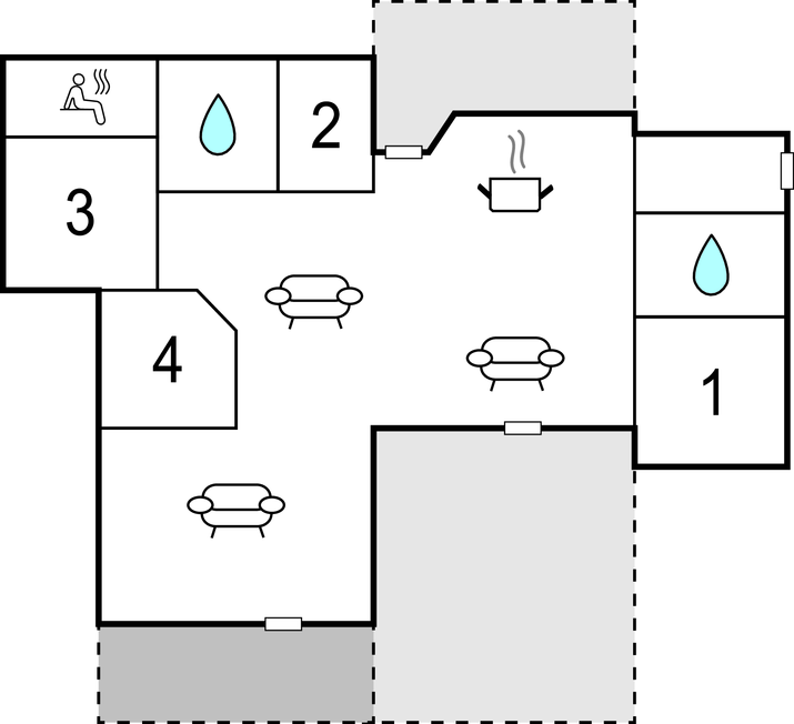 Feriehuse - Marielyst Strand , Danmark - G0006 