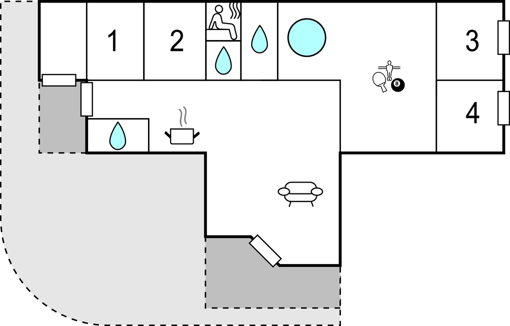 Ferienhaus - Marielyst Strand , Dänemark - G0028 