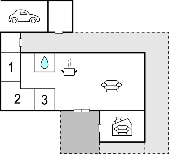 Feriehuse - Marielyst Strand , Danmark - G0102 