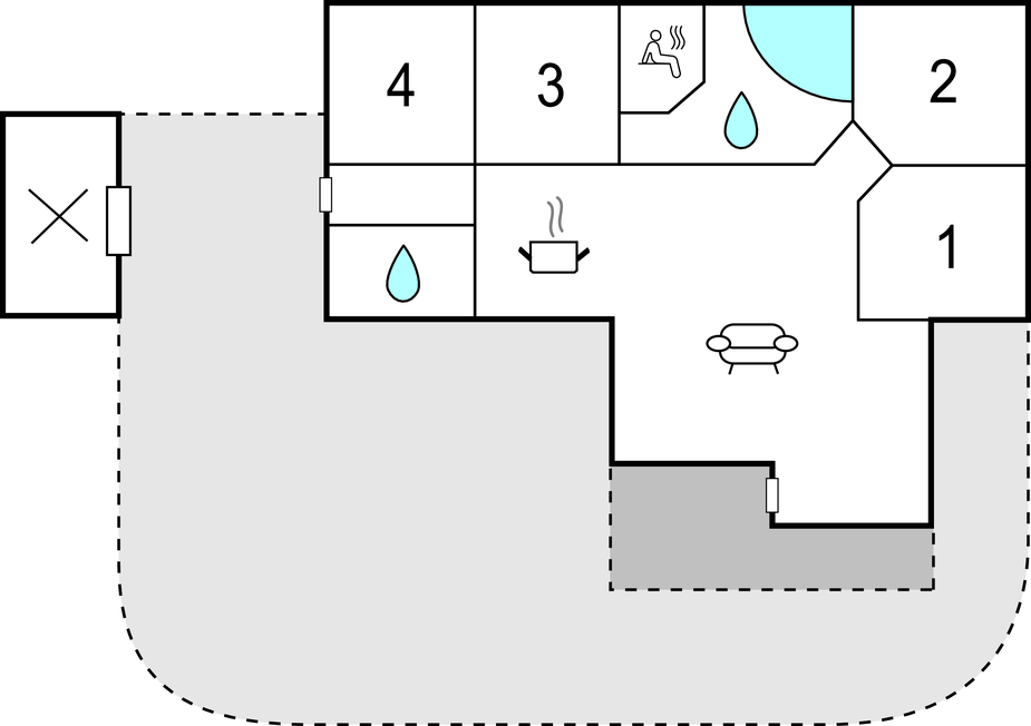 Ferienhaus - Marielyst Strand , Dänemark - G0179 