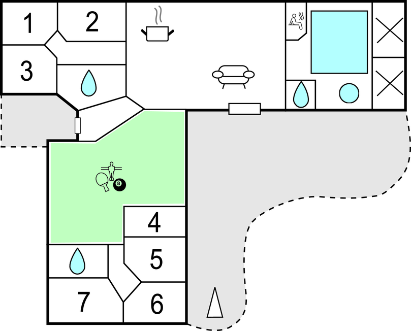 Feriehuse - Marielyst Strand , Danmark - G0240 