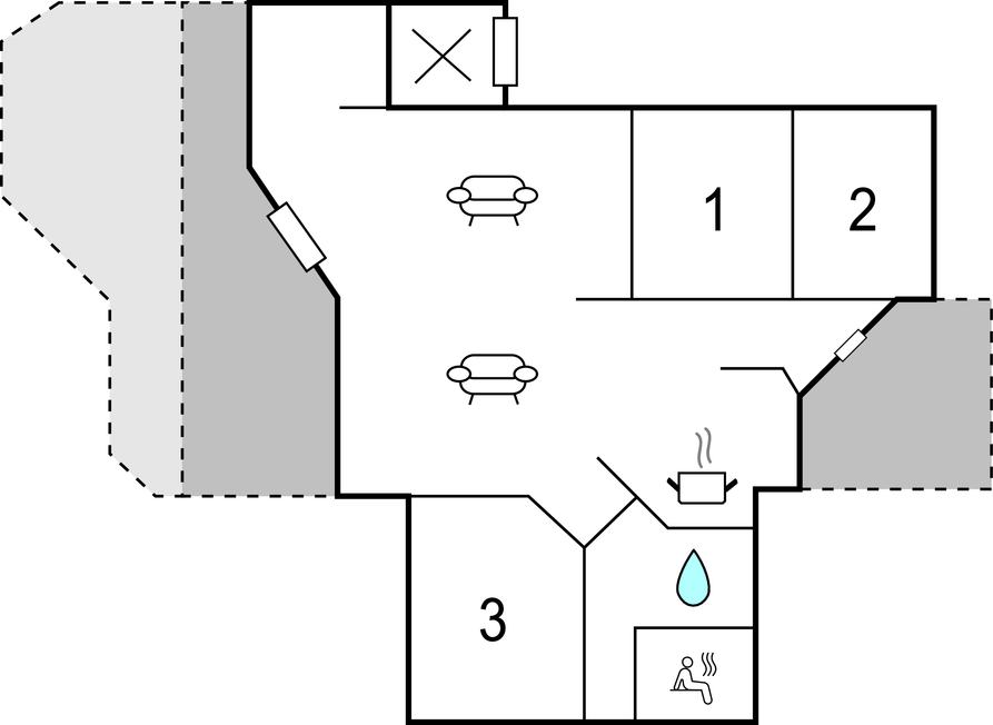 Ferienhaus - Bøtø/Marielyst Strand , Dänemark - G0274 