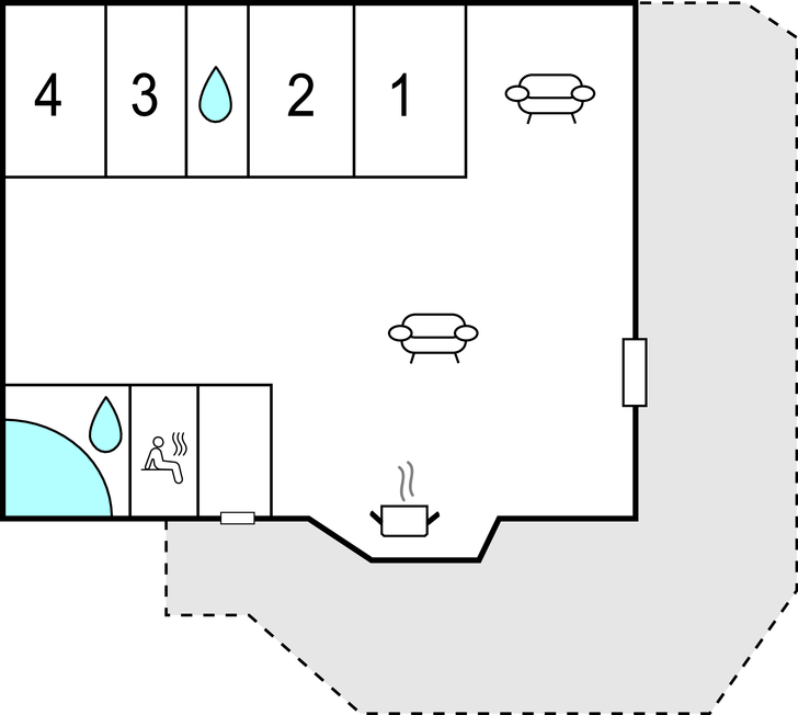 Ferienhaus - Elkenøre Strand , Dänemark - G0325 