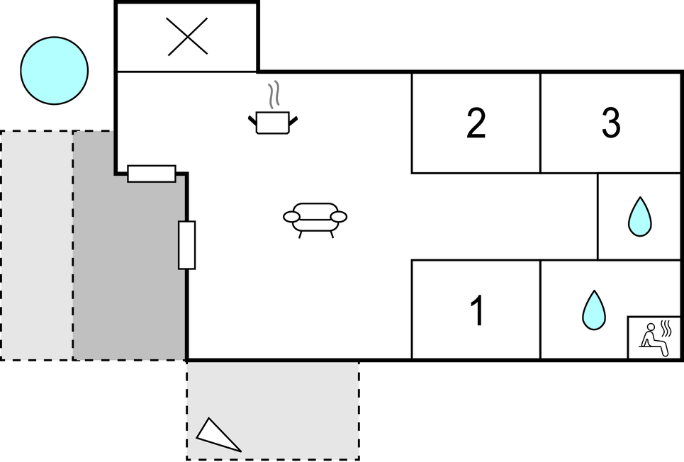 Feriehuse - Marielyst Strand , Danmark - G0378 