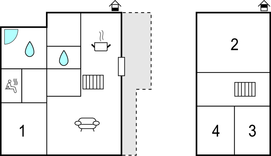 Feriehuse - Botofte , Danmark - G10075 