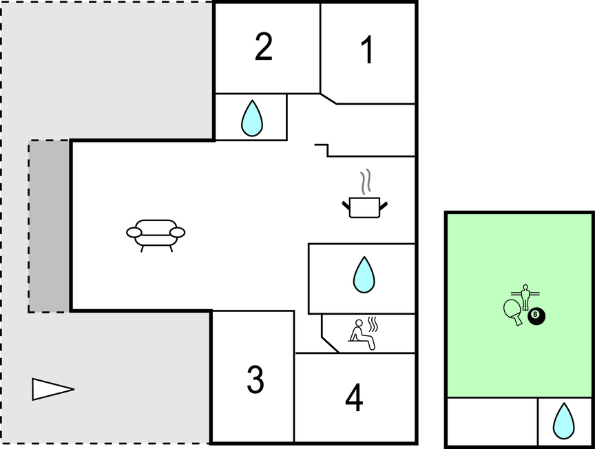 Ferienhaus - Spodsbjerg , Dänemark - G10531 