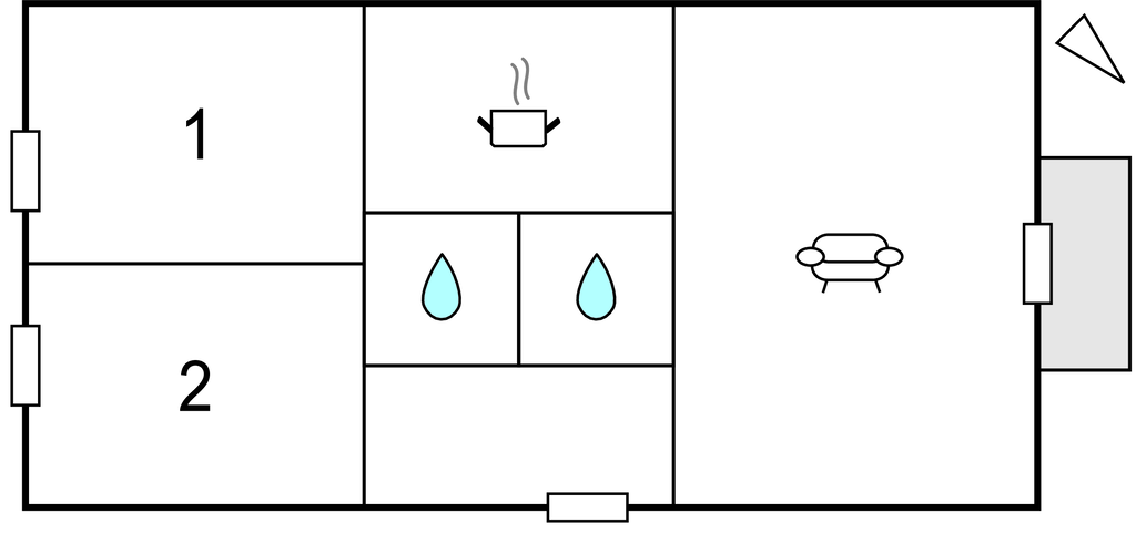 Lejlighed - Rudkøbing , Danmark - G10305 