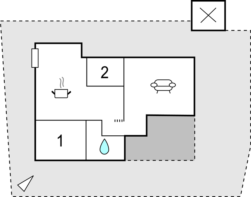 Feriehuse - Spodsbjerg , Danmark - G10580 