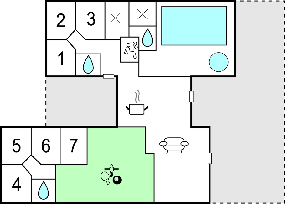 Semesterhus - Lohals , Danmark - G10790 