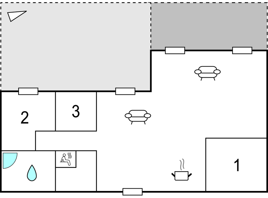 Ferienhaus - Råbylille Strand , Dänemark - G1097 