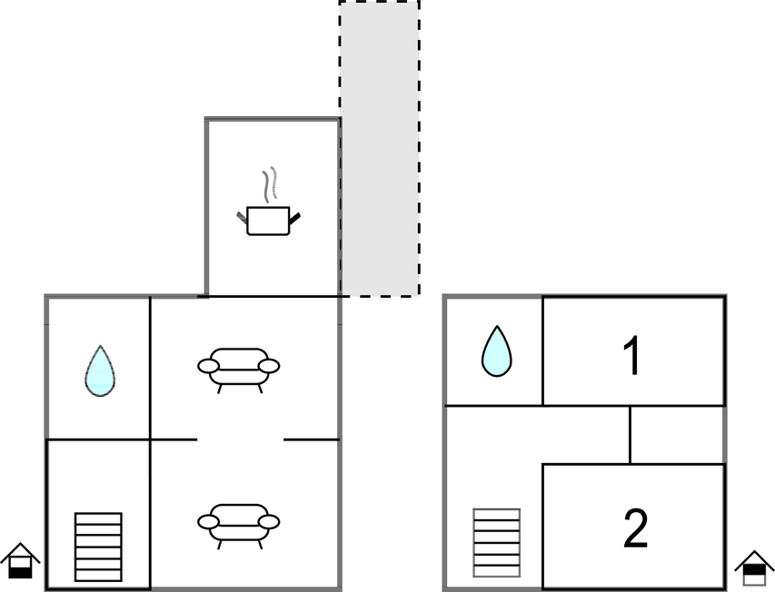 Semesterhus - Rudkøbing , Danmark - G11226 