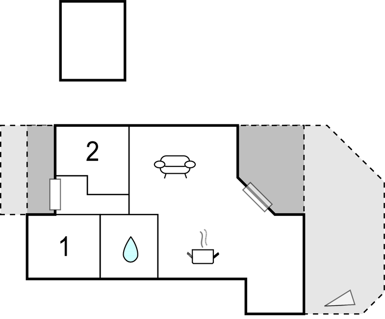 Feriehuse - Spodsbjerg , Danmark - G11245 
