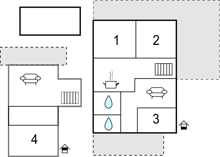 Feriehuse - Spodsbjerg , Danmark - G11248 