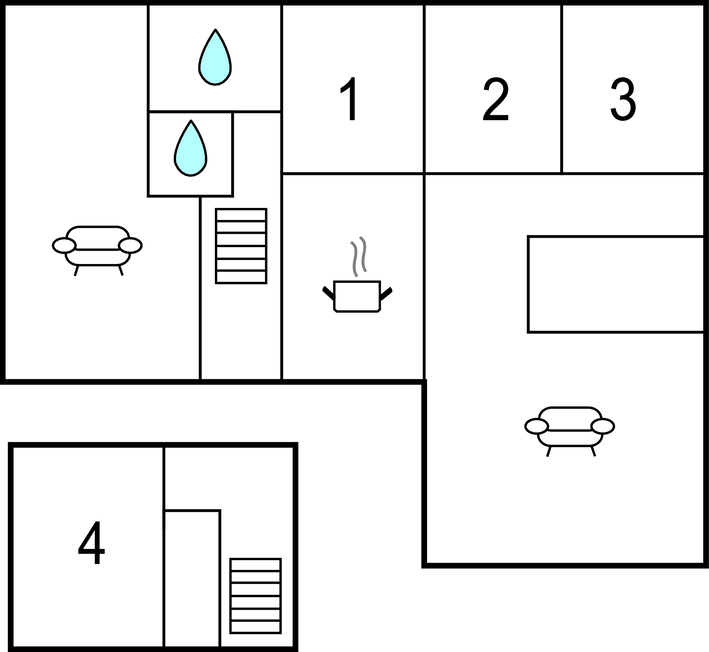 Feriehuse - Botofte , Danmark - G11257 