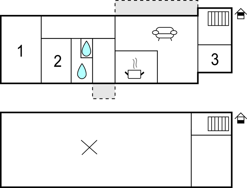 Ferieleilighet - Rudkøbing , Danmark - G11281 