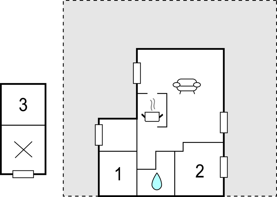 Ferienhaus - Kulhuse Strand , Dänemark - G3077 
