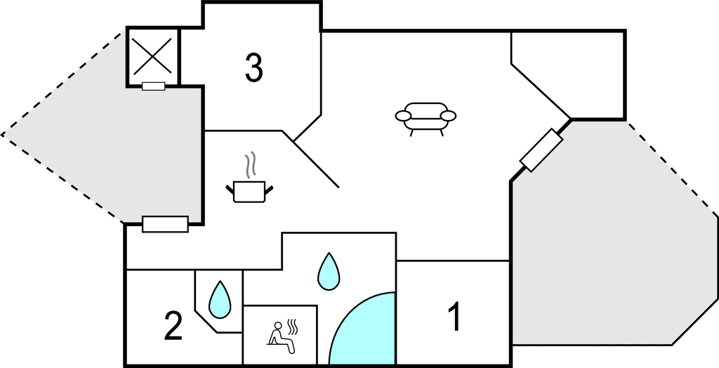 Feriehuse - Udsholt Strand , Danmark - G4003 