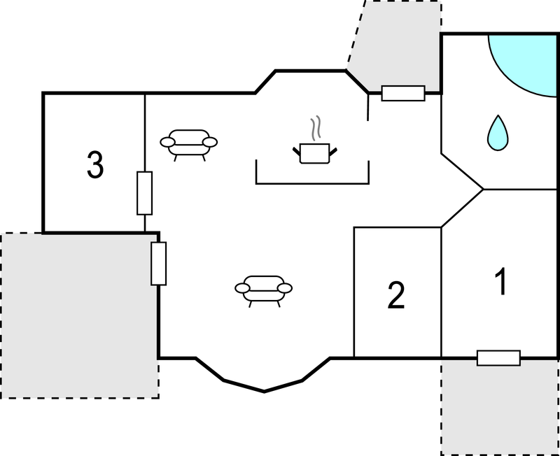Feriehuse - Tisvilde Strand , Danmark - G4013 