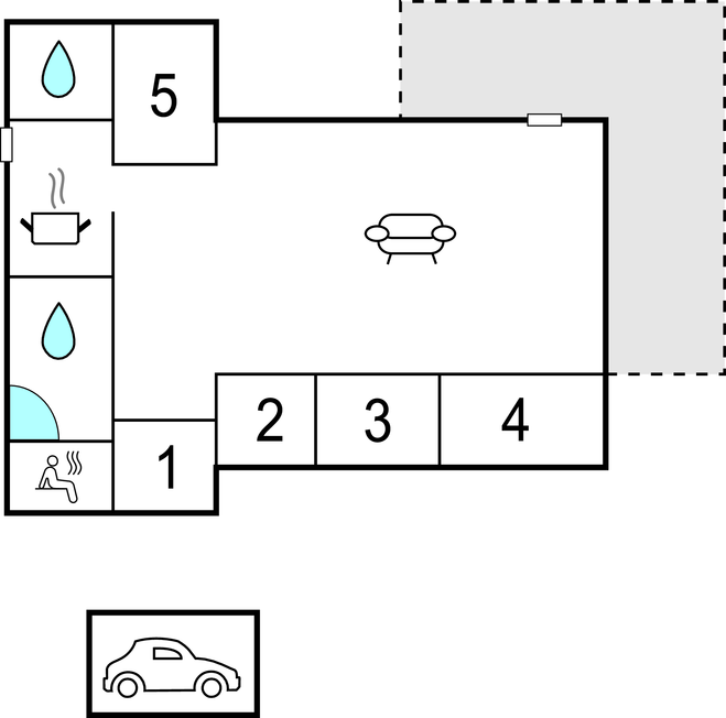 Feriehuse - Udsholt Strand , Danmark - G4019 