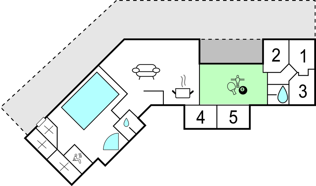 Feriehuse - Tisvildeleje , Danmark - G4350 