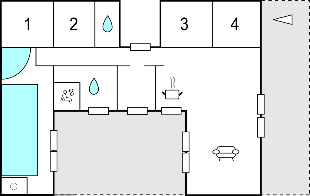 Feriehuse - Tisvilde Strand , Danmark - G4431 