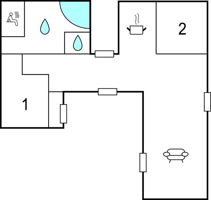 Feriehuse - Tisvilde Strand , Danmark - G4438 