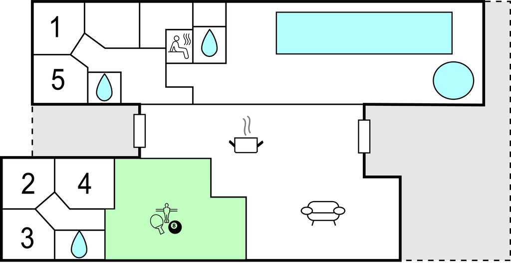 Ferienhaus - Hornbæk/Villingebæk , Dänemark - G4490 