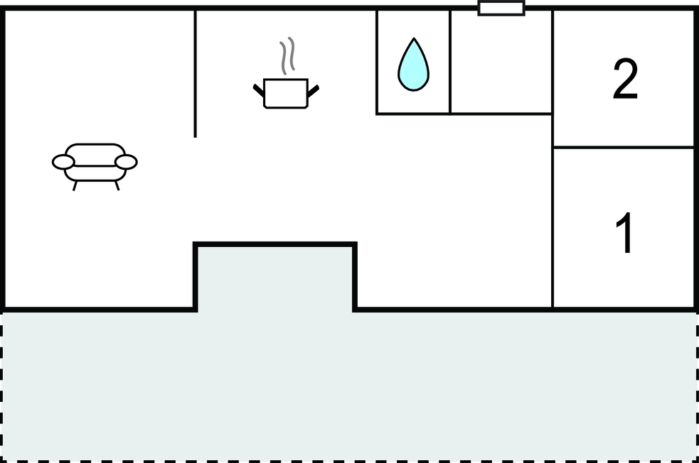 Feriehuse - Smidstrup , Danmark - G4455 