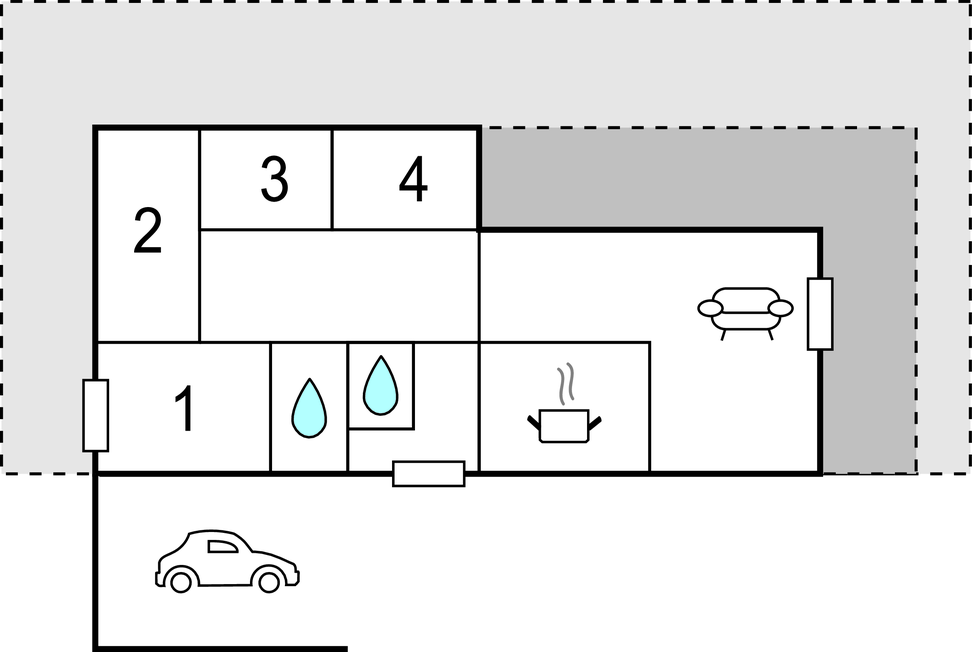 Ferienhaus - Tisvildeleje Strand , Dänemark - G4514 