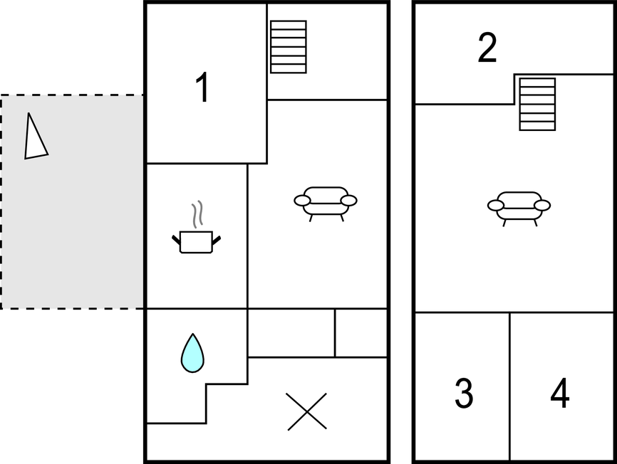 Feriehuse - Faldsled , Danmark - G52041 