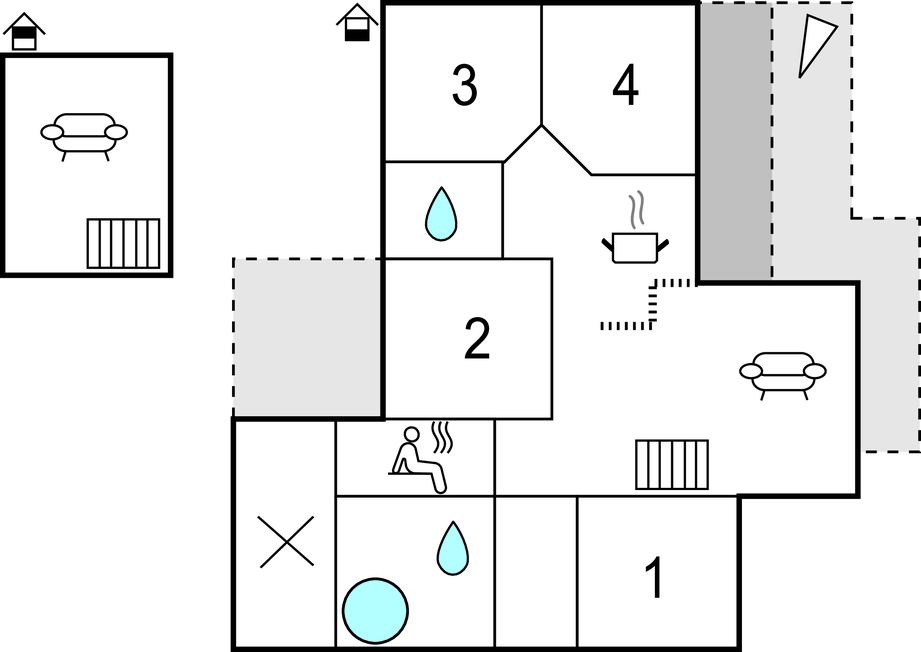 Ferienhaus - Nab/Fåborg , Dänemark - G52034 