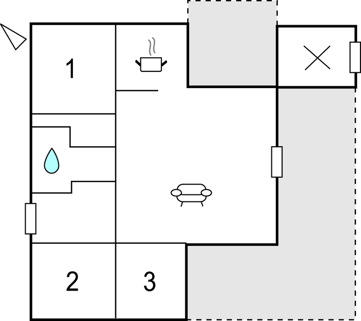 Feriehuse - Helnæs , Danmark - G52652 