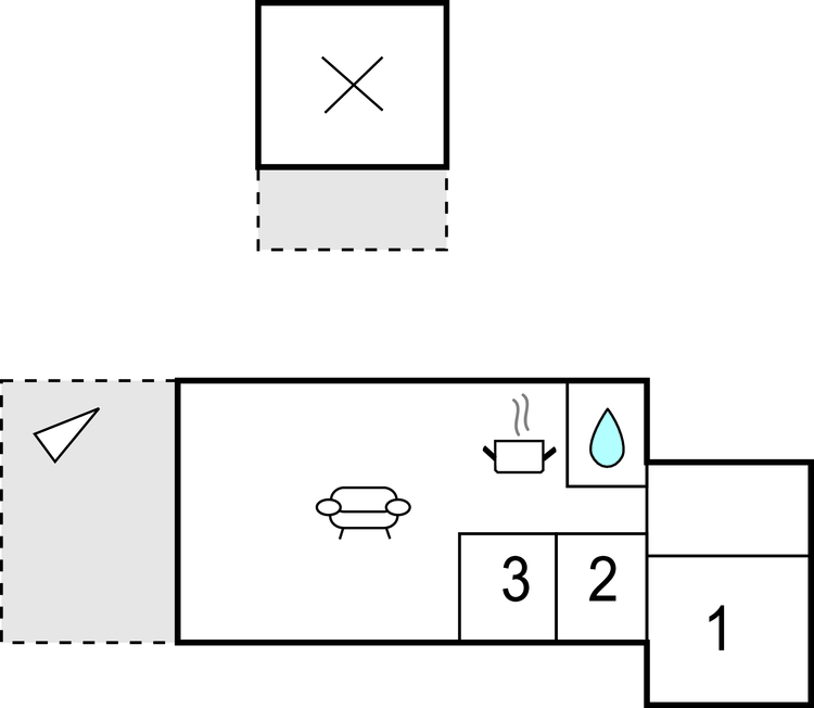Feriehuse - Faldsled , Danmark - G52052 