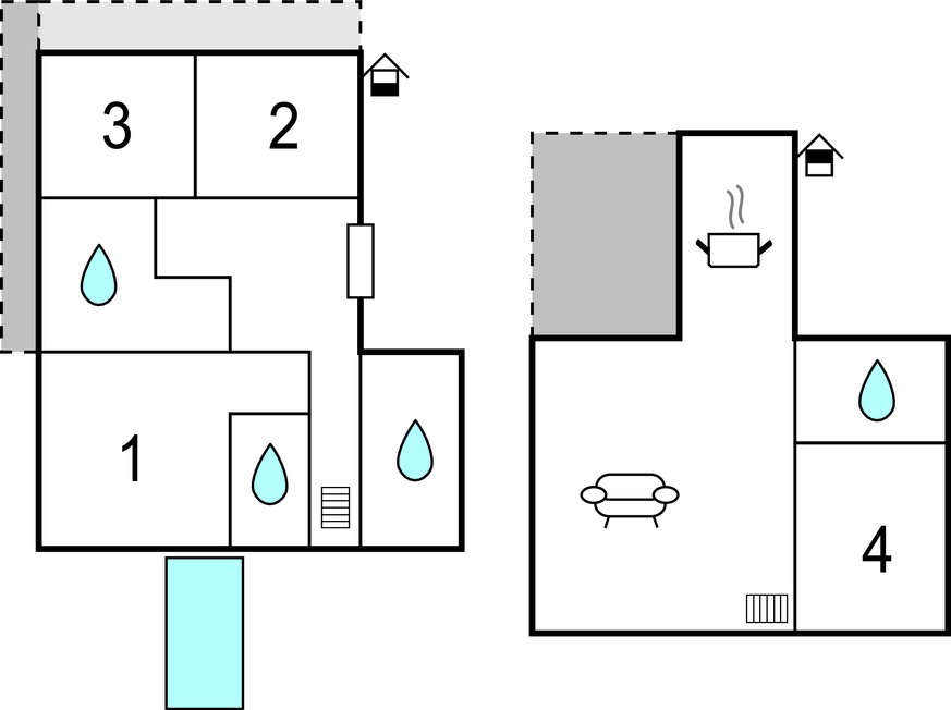 Ferienhaus Maison Elia with private pool