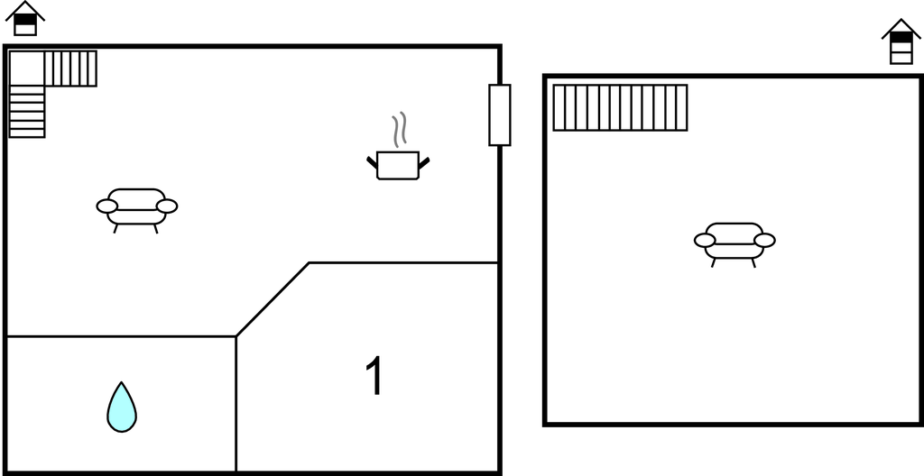 Ferieleilighet - Gudhjem Strand , Danmark - H0052 