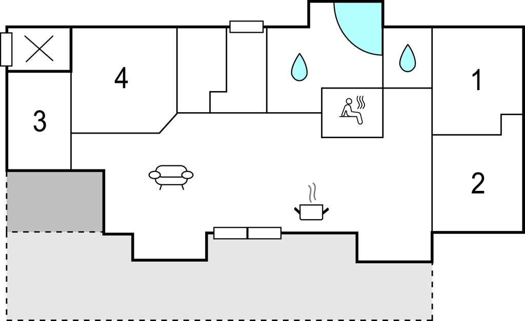 Semesterhus Rubinsøen Skovhuse