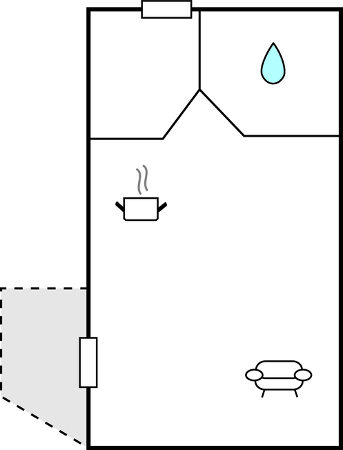 Ferienwohnung - Gudhjem Strand , Dänemark - H0110 