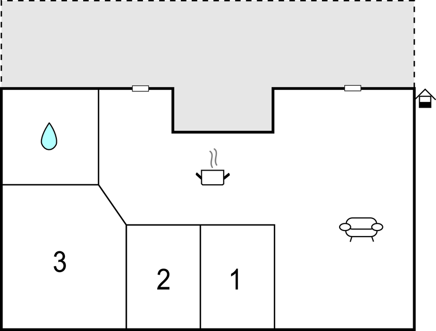 Ferienhaus - Tzummarum , Niederlande - HFR172 