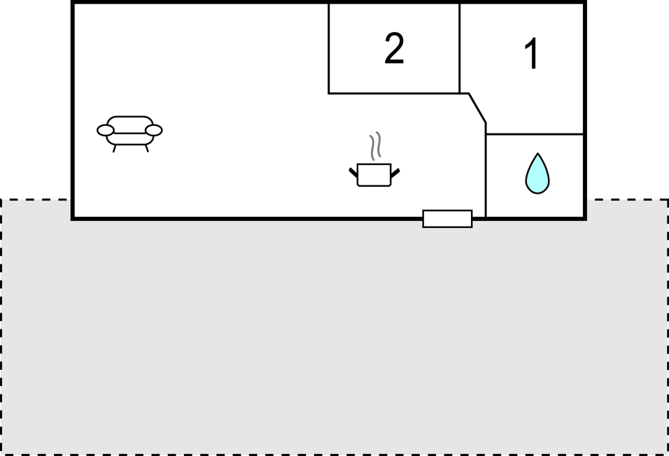 Semesterhus - Tzummarum , Nederländerna - HFR317 