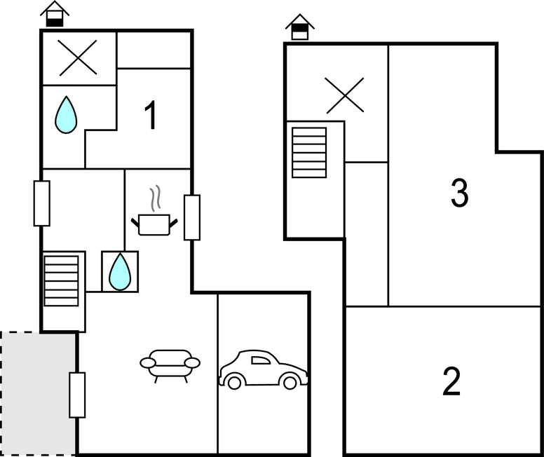 Feriehuse - Nunspeet , Holland - HGE084 